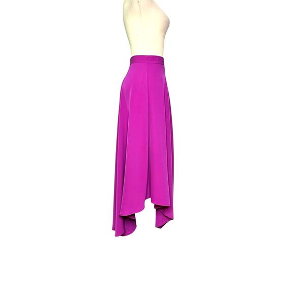 Fuchsia asymmetrical hi low skirt size Small - Picture 5 of 10